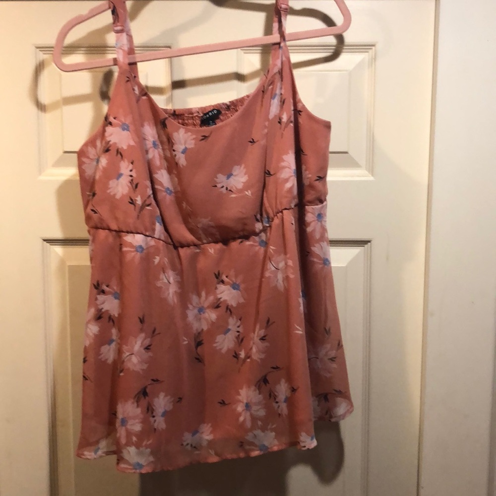 Floral blouse from Torrid size 2x